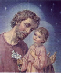 S. Jose, Esposo de María y Padre Putativo de Jesus